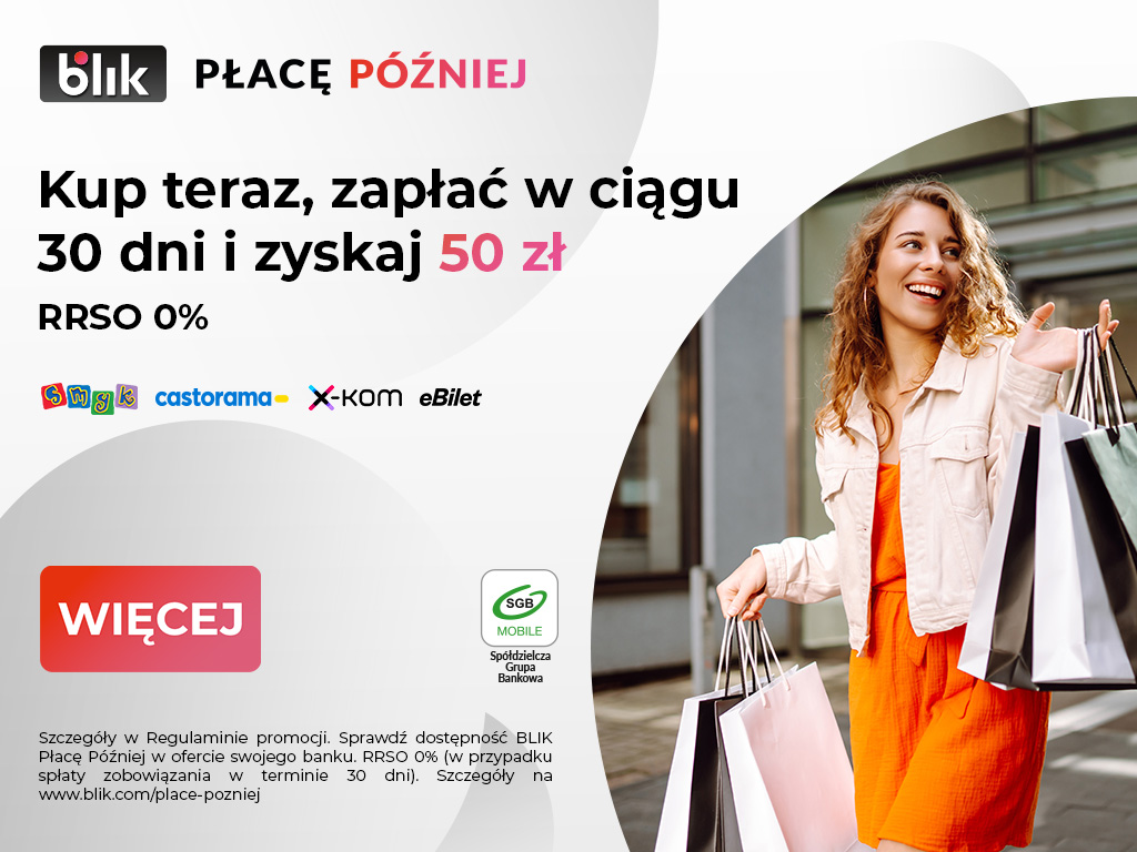 Blik płacę później