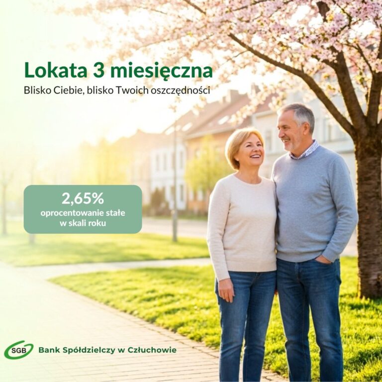 Lokata 3 miesięczna