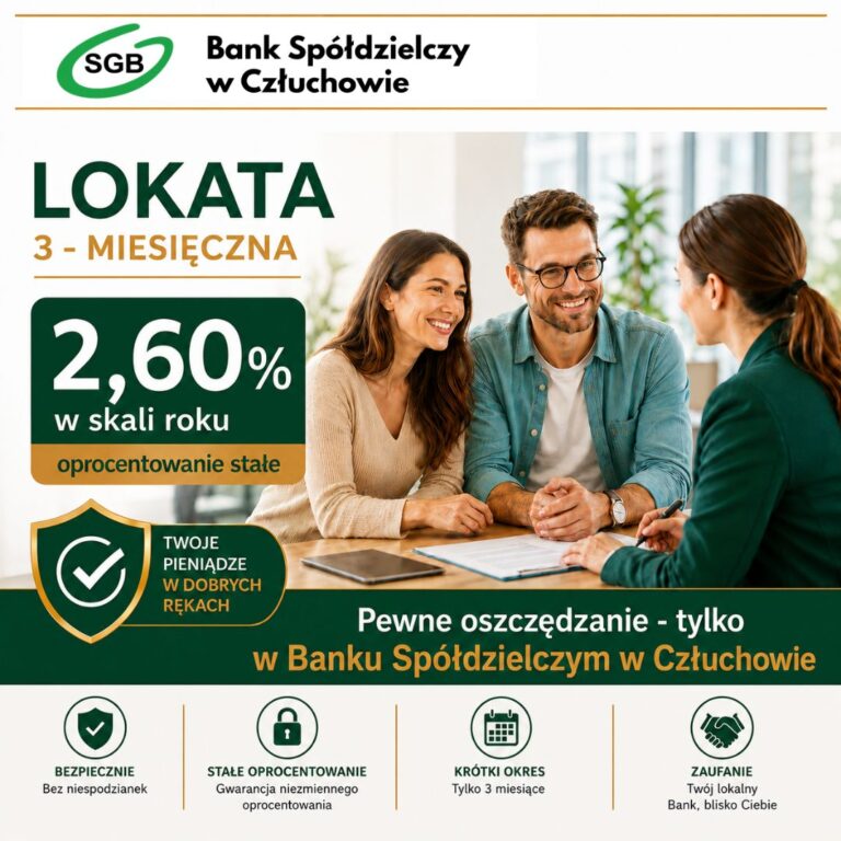 Lokata 3-miesięczna